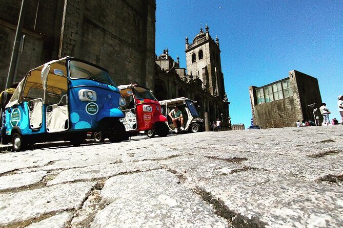 3h30 tour in Porto by Tuk Tuk - Why a Tuk Tuk Works for Porto’s Narrow Streets
