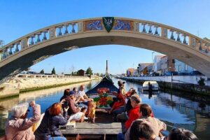 Aveiro and Costa Nova: Private Tour with Moliceiro Cruise Half Day - Costa Nova do Prado: striped beach huts that started as tools