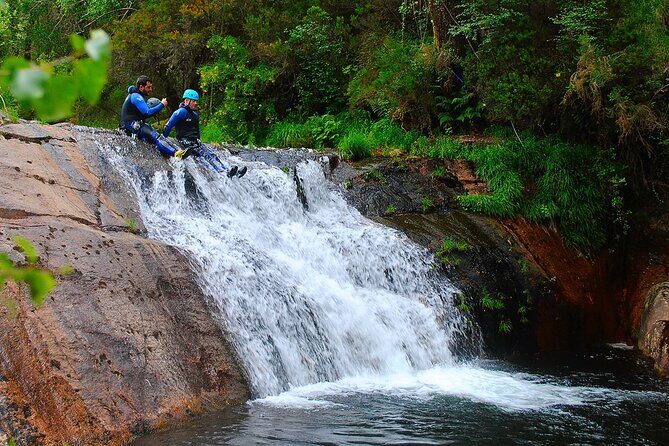 Canyoning on the River Varziela - Initiation Route - The hidden value: photos taken during the action