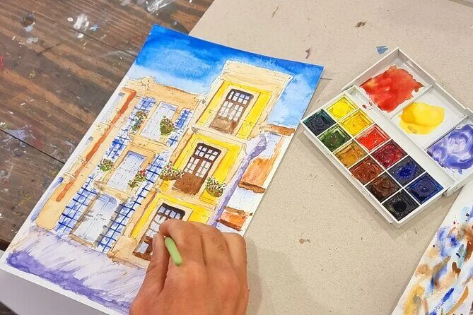 Create Watercolour With Hugo do Lago in Porto - Morning or afternoon workshops: choosing the best time for your trip