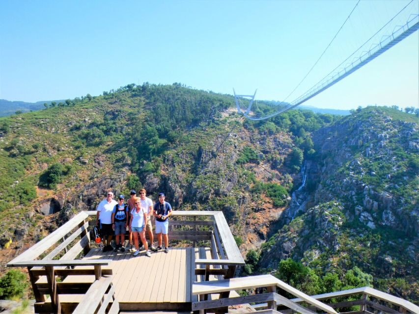 From Porto: 516 Arouca Bridge and Paiva Walkways Guided Tour - Paiva Walkways from Alvarenga to Vau: gorge walking, stairs, and wild views