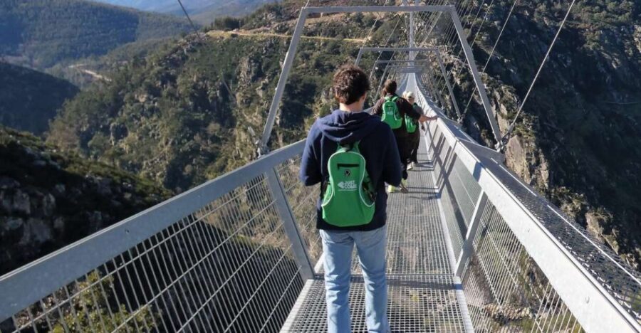 From Porto: 516 Arouca Bridge and Paiva Walkways Guided Tour - The 516 Arouca Suspension Bridge: options for thrill seekers and height worriers
