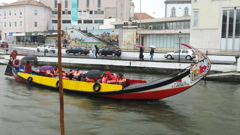 From Porto: Aveiro & Coimbra Tour with Moliceiro Boat Cruise - Aveiro Salt Ponds and New Coast: striped houses, coastal scenery, and stork-nest spotting