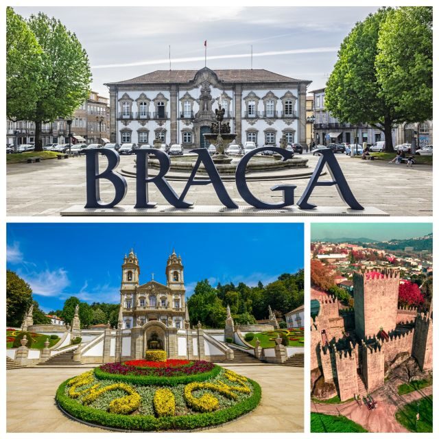 From Porto: Braga & Guimarães Full-Day Tour - Braga Cathedral and baroque streets: the classic old-city walk