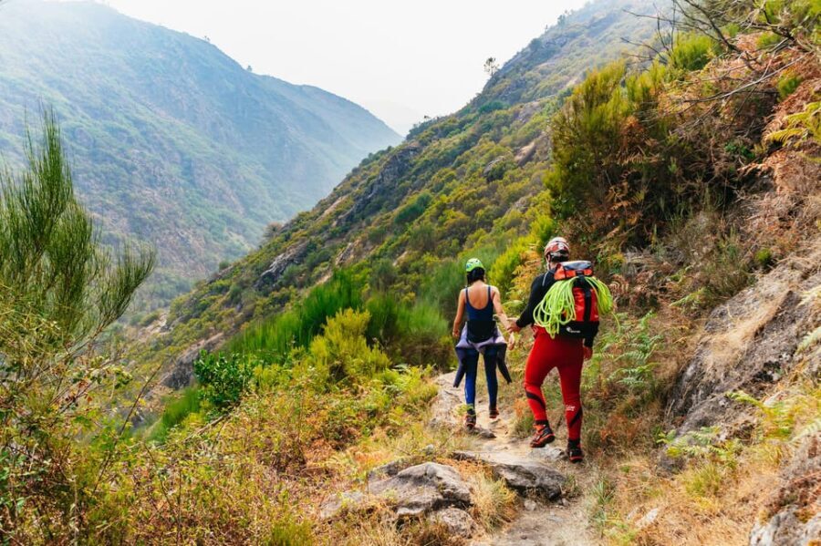 From Porto: Gerês National Park Canyoning Trip - The canyon route: how the river turns into a playground