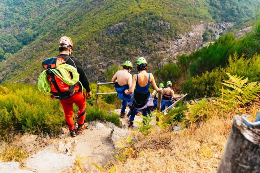 From Porto: Gerês National Park Canyoning Trip - Rock jumps and choosing your comfort level