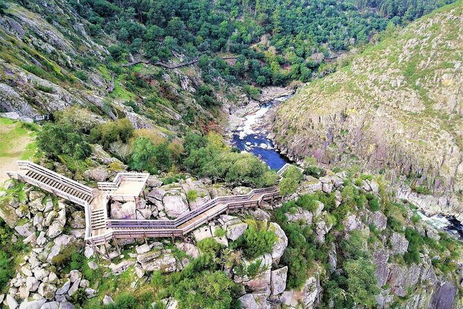 From Porto Suspension Bridge 516 Arouca and Passadiços do Paiva - Stop 5: Passadiços do Paiva walk to Espiunca (about 8km and roughly 3 hours)