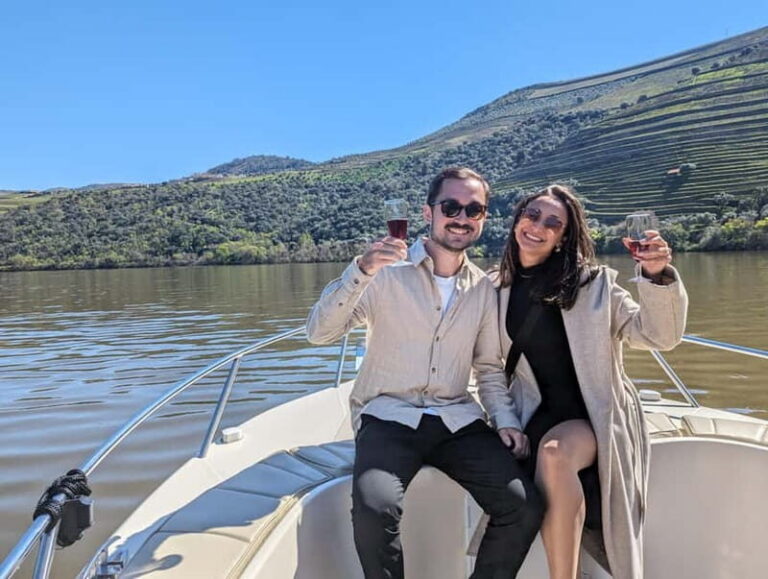 From Porto: Tastings at 2 Wineries, Chef's Lunch & Boat Tour - The 1-Hour Private Boat Cruise: Douro Views With the Right Kind of Slow