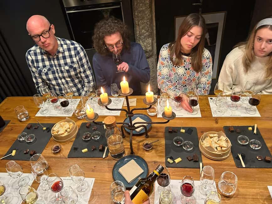 Porto: 5 Port Wine Tasting with Delicious Pairings - The Food Pairings That Actually Help You Taste
