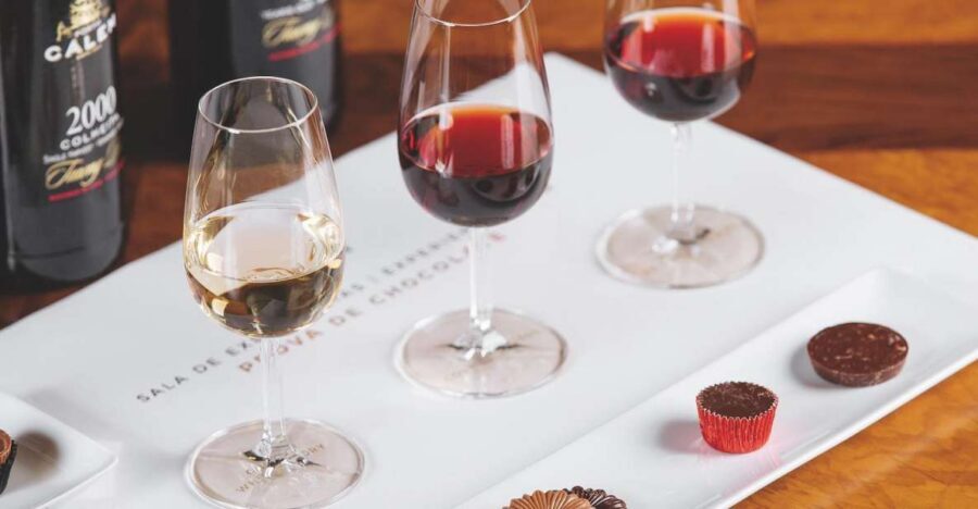 Porto: Cálem Cellar with Chocolate, Cheese, and Wine Tasting - Your 1-hour plan: what happens from arrival to final sip