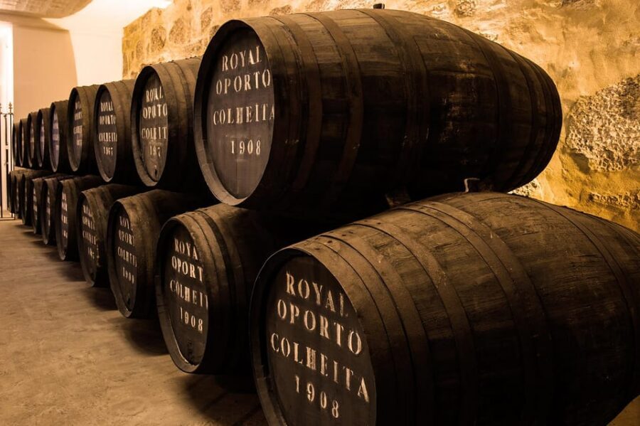 Porto: Carvalhas cellar tour at Real Companhia Velha - The guided path: company history, winemaking basics, and aging in wood