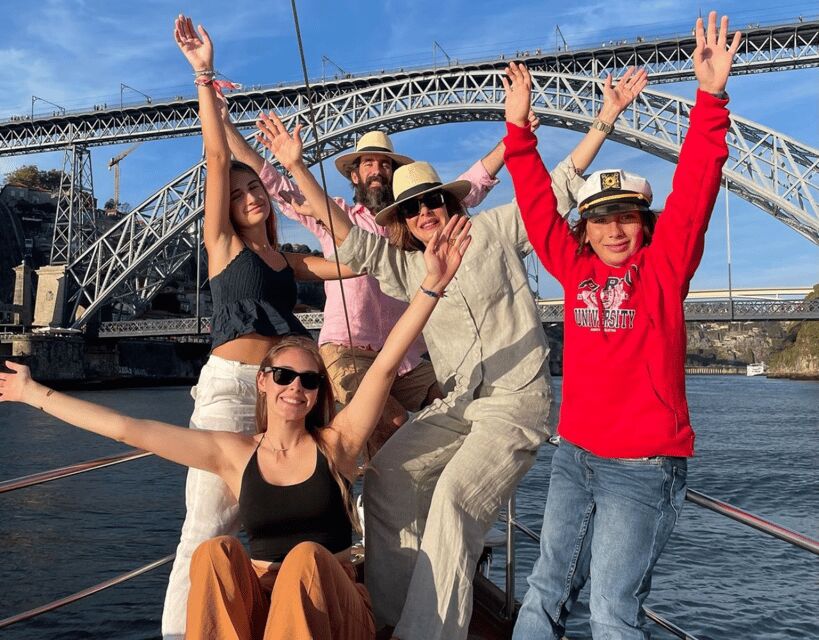 Porto: Classic Sailboat Cruise Along the Douro River - Onboard comfort: hammocks, blankets, and corners made for photos
