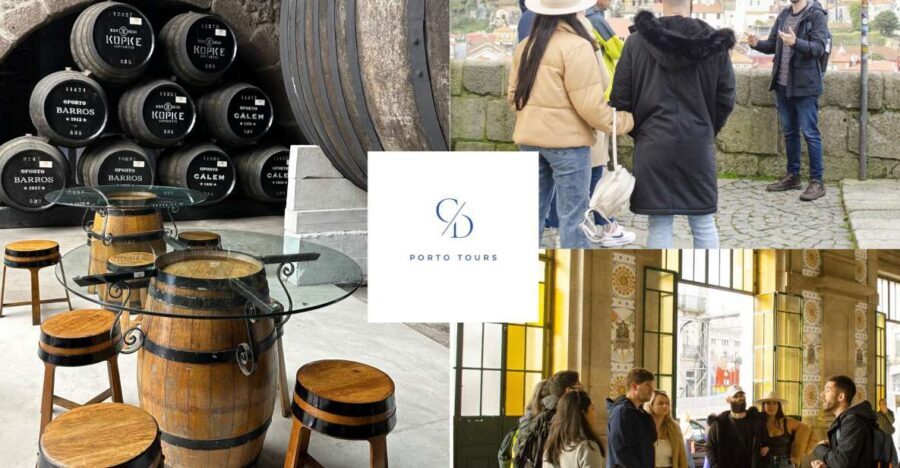 Porto: Guided City Walking Tour & Port Wine Cellar - Viewpoints near the Cathedral: why the route has smart stops