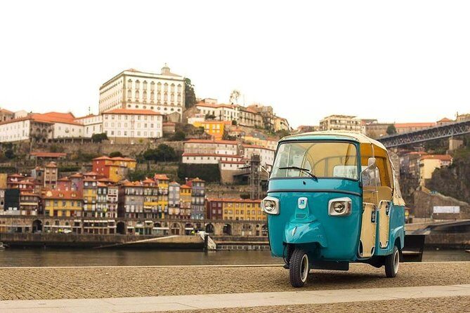 Porto Half Day Private Tuk Tuk Tour - Serra do Pilar (UNESCO) and Dom Luís I: the river view payoff