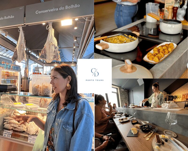 Porto: Local Market Tour & Cooking Class/Showcooking - Key Highlights at a Glance