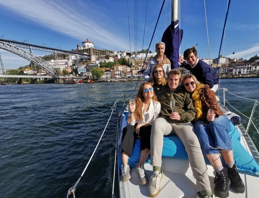Porto: Private Douro River Charming Cruise w/wine tasting - Porto Cathedral, Clérigos Tower, and Crystal Palace Gardens from the water