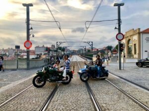 Porto Private Sidecar Tour - The route that actually connects the dots: Douro to the ocean and back