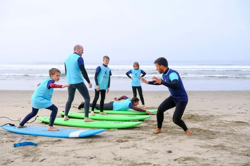 Porto: Surf Lesson with Transportation at Ocean Origin - What happens in the 2h30 of water time