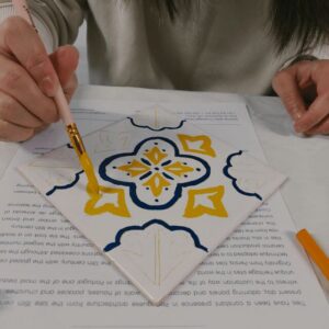 Porto: Tile-Painting Workshop with Porto Wine - Bainharia - Azulejos explained in Porto terms, not textbook terms