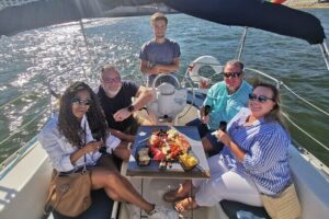 Porto: Wine and cheese tasting on a sailboat on the Douro River - Getting Oriented at Marina da Afurada