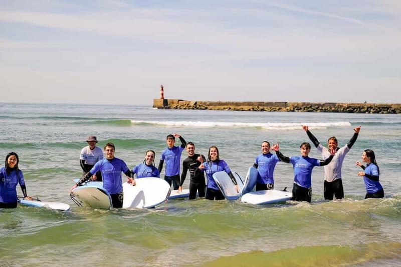 Surf Lessons in Porto with transfer at Porto Surf School - Porto Surf School: From City Streets to Quiet Waves