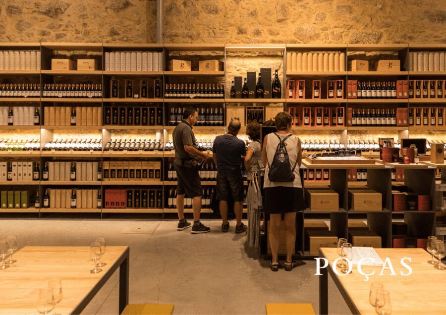 Vila Nova de Gaia: Winery Tour with 2 DOC Douro & 1 Port - The wine store: turning tastings into bottles you’ll actually use