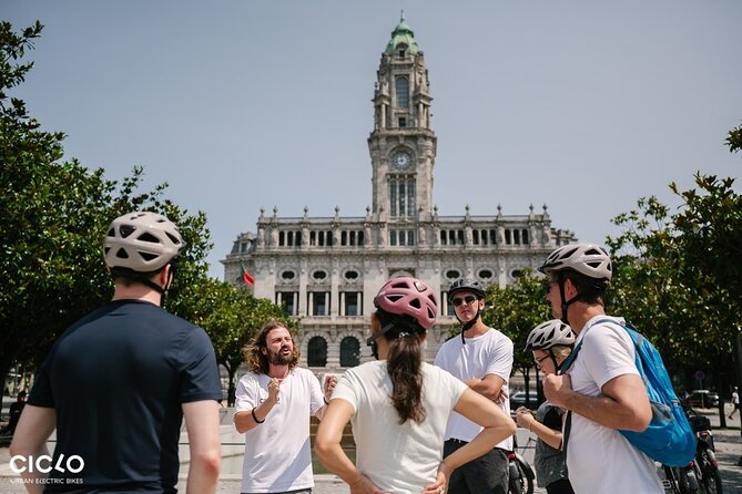 Porto Highlights in 3 Hours E-Bike Tour - Historical, Sightseeing - Clérigos Tower and Palacio de Cristal Gardens: where the tour slows just enough